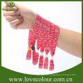 Special custom unique and eco-friendly wristbands No MOQ from gold supplier